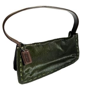 Vintage Coach Calf Hair Handbag